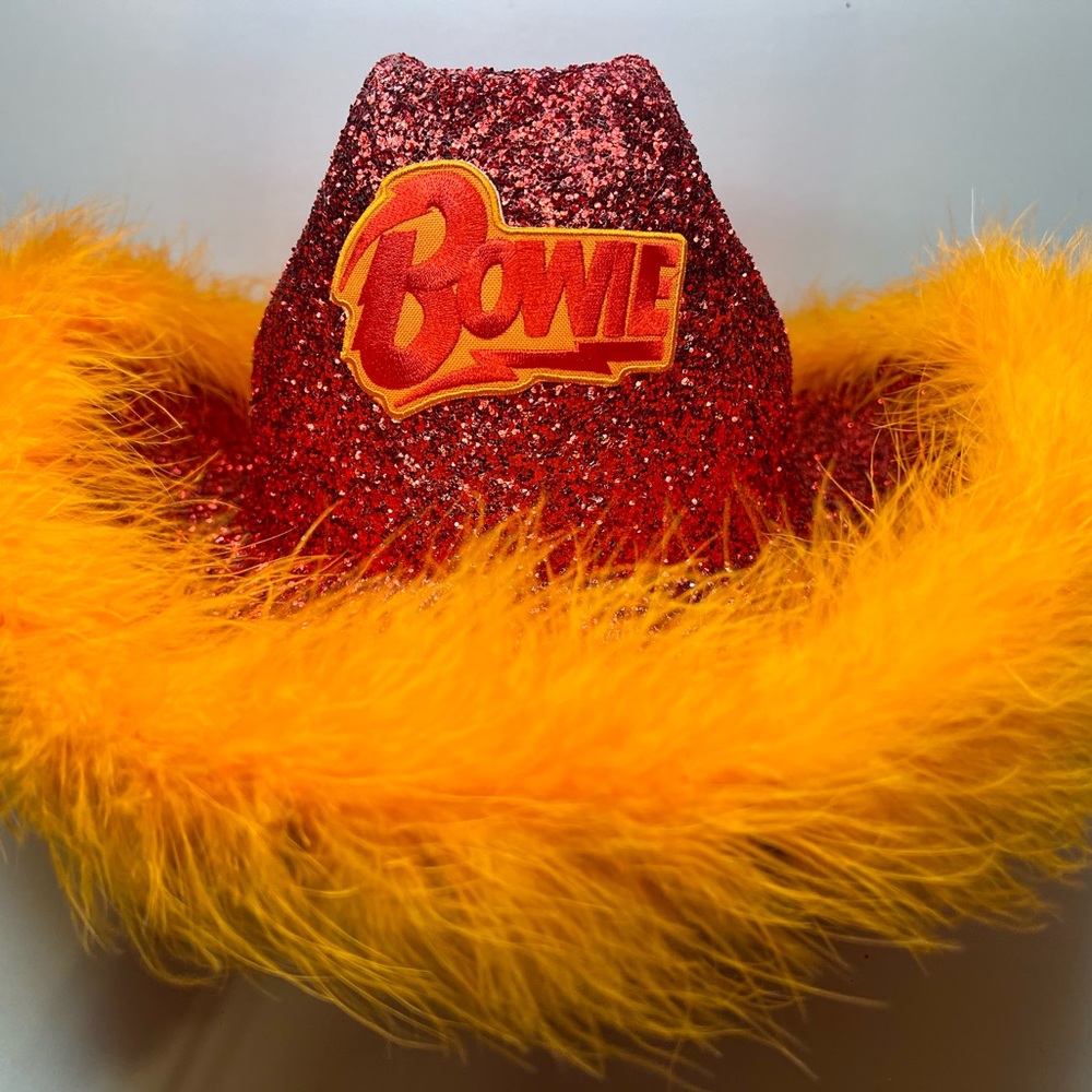 David Bowie cowgirl hat